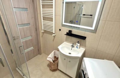 Rent of a cozy furnished studio in a new building, Sector 6, Bucharest, Romania