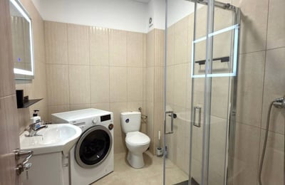 Rent of a cozy furnished studio in a new building, Sector 6, Bucharest, Romania