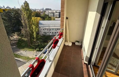 Rent of a 50 m² two-room apartment in the premium residential complex Green Residence, Belgrade, Serbia