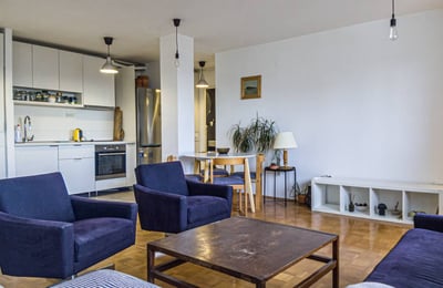 Miete einer komfortablen 2-Zimmer-Wohnung, 55 m², in Neu-Belgrad, Belgrad, Serbien