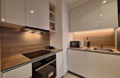 Alquiler de un apartamento de 2 habitaciones, 54 m², en el complejo residencial premium BW Arcadia, Belgrado, Serbia