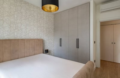 Alquiler de un apartamento de 2 habitaciones, 52 m², en el complejo residencial premium BW Simfonija, Belgrado, Serbia