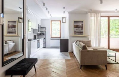 Аренда стильной 4-комнатной квартиры 120 м², Śródmieście, Варшава, Польша