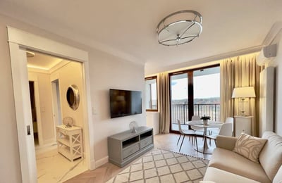 Аренда стильной 2-комнатной квартиры 46 м², район Wilanów, Варшава, Польша