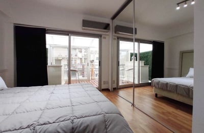 Alquiler de cómodo apartamento de 3 habitaciones 90 m², Las Cañitas, Buenos Aires, Argentina
