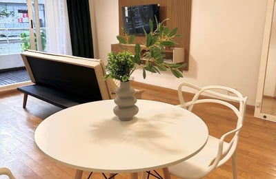 Location d’un studio avec balcon et piscine, Palermo, Buenos Aires, Argentine