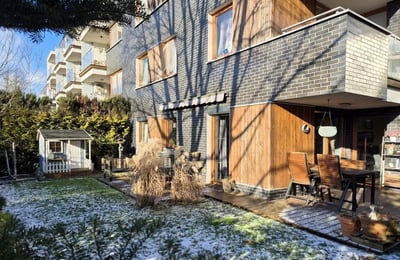 Alquiler de acogedor apartamento de 3 habitaciones con jardín privado 56 m², Bronowice, Cracovia, Polonia