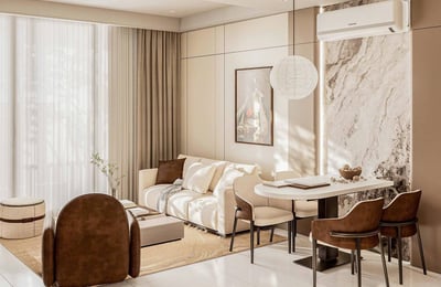 Rent of modern-style apartment near the beach, My An, Da Nang, Vietnam