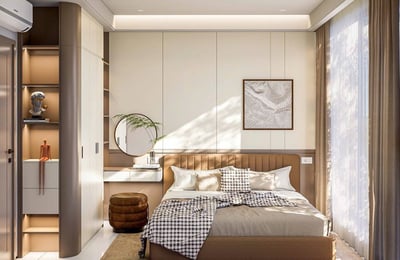 Rent of modern-style apartment near the beach, My An, Da Nang, Vietnam