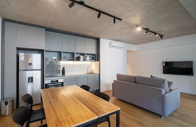 Alquiler de apartamento luminoso de 2 habitaciones en complejo nuevo, Recoleta, Buenos Aires, Argentina