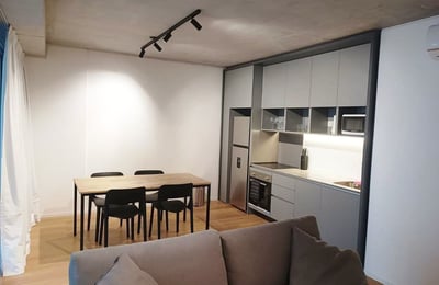 Аренда современной тихой 2-комнатной квартиры в новом ЖК, Recoleta, Буэнос-Айрес, Аргентина