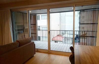 Аренда современной тихой 2-комнатной квартиры в новом ЖК, Recoleta, Буэнос-Айрес, Аргентина