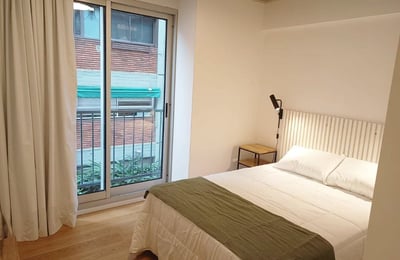 Аренда современной тихой 2-комнатной квартиры в новом ЖК, Recoleta, Буэнос-Айрес, Аргентина