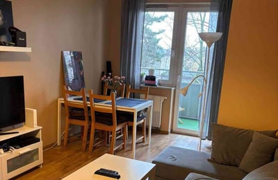 Rent of cozy 2-room apartment 45 m², Gaj, Wrocław, Poland