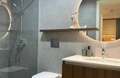 Rent of 2-room apartment 57 m² in premium residential complex BW Echo, Belgrade, Serbia