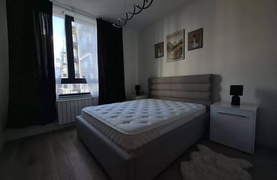 Rent of brand new 3-room apartment 72 m² in the premium BW Sensa residential complex, Belgrade, Serbia