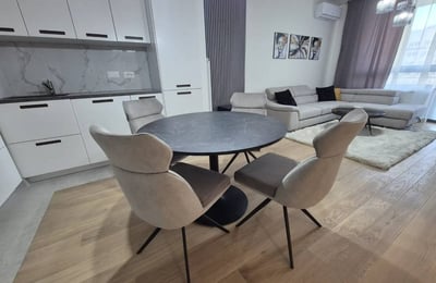 Rent of brand new 3-room apartment 72 m² in the premium BW Sensa residential complex, Belgrade, Serbia