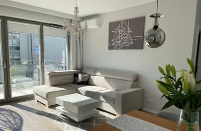 Rent of modern 3-room apartment 67 m², Grabiszyn, Wrocław, Poland