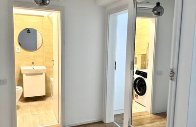 Location d’un appartement neuf et moderne, 50 m², avec balcon, Chiajna, Bucarest, Roumanie