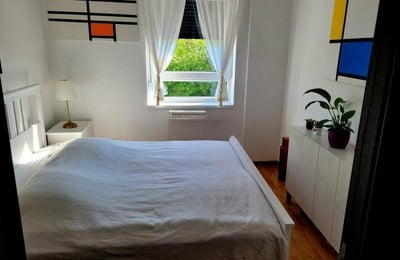 Аренда светлой 3-комнатной квартиры с видом на Дунай, 75 м², Белград, Сербия