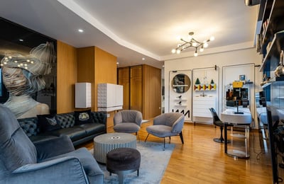 Аренда стильной 3-комнатной квартиры 90 м² в ЖК премиум-класса BW Parkview, Белград, Сербия