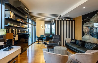 Аренда стильной 3-комнатной квартиры 90 м² в ЖК премиум-класса BW Parkview, Белград, Сербия