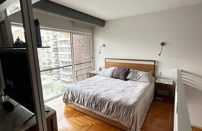 Alquiler de amplio dúplex de 2 habitaciones, 117 m², Las Cañitas, Buenos Aires, Argentina