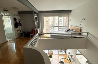 Alquiler de amplio dúplex de 2 habitaciones, 117 m², Las Cañitas, Buenos Aires, Argentina
