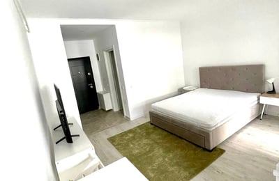 Alquiler de apartamento luminoso de 1 habitación con balcón, Bucarest, Chiajna, Rumanía