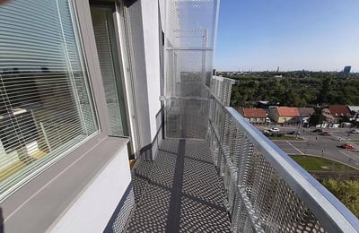 Miete einer möblierten Zweizimmerwohnung mit Balkon, 34 m², Bratislava, Slowakei