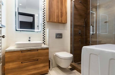 Аренда просторной трёхкомнатной квартиры в новом доме, 91 м², Врачар, Белград, Сербия