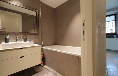 Аренда современной трёхкомнатной квартиры, 82 м², ЖК BW Metropolitan, Белград, Сербия