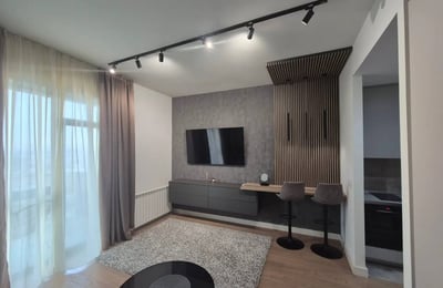 Miete eines komfortablen Studio-Apartments, 35 m², Wohnanlage BW Sole, Belgrad, Serbien