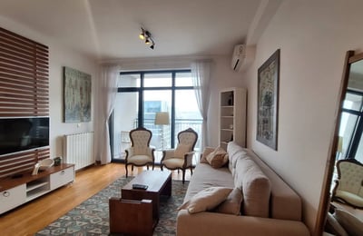 Miete einer hellen Zweizimmerwohnung, 55 m², Wohnanlage BW Parkview, Belgrad, Serbien