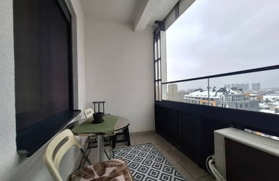 Location d’un appartement totalement neuf de deux pièces dans une résidence moderne, 47 m², zone de Zemun, Belgrade, Serbie