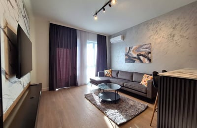 Miete einer absolut neuen, stilvollen Dreizimmerwohnung im Premium-Wohnkomplex BW Sole, 79 m², Belgrad, Serbien