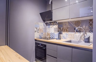 Аренда современной двухкомнатной квартиры рядом с парком Ташмайдан, 43 м², Белград, Сербия