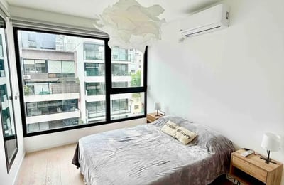 Miete einer geräumigen, modernen Zweizimmerwohnung, 60 m², Palermo Hollywood, Buenos Aires, Argentinien