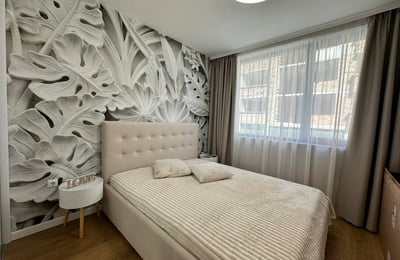 Rent of a bright two-room apartment in the city center, 60 m², Varna, Bulgaria