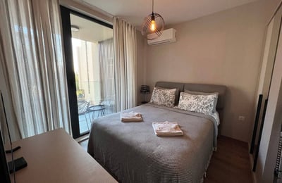 Аренда уютной меблированной двухкомнатной квартиры, 60 м², Варна, Болгария