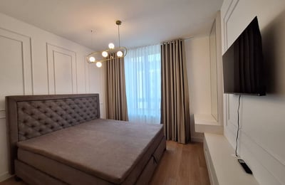 Rent of an absolutely new three-room apartment in the premium BW Eterna residential complex, 73 m², Belgrade, Serbia