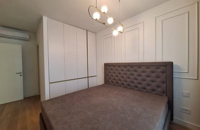 Rent of an absolutely new three-room apartment in the premium BW Eterna residential complex, 73 m², Belgrade, Serbia