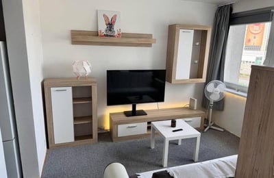 Аренда просторной однокомнатной квартиры, 45 м², Petržalka, Братислава, Словакия