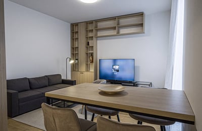 Аренда уютной двухкомнатной квартиры напротив крепости Калемегдан, 50 м², Белград, Сербия