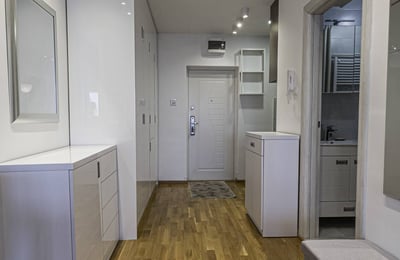 Аренда двухкомнатной квартиры рядом с рынком, 42 м², Врачар, Белград, Сербия