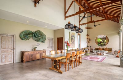 Rent of a spacious family villa with a pool, Penestanan, Ubud, Bali