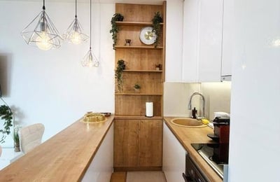 Alquiler de un estudio luminoso en un complejo residencial premium, 36 m², Belgrado, Dorćol, Serbia