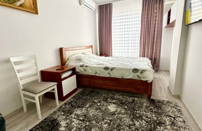 Location d’un appartement lumineux d’une pièce, 45 m², Chișinău, Botanica, Moldavie