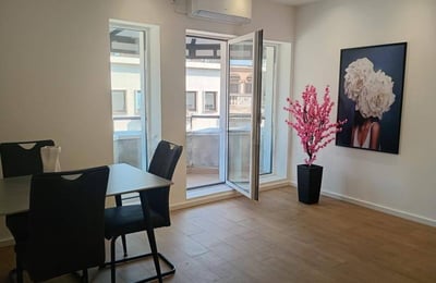 Rent of a bright two-level three-room apartment, 73 m², Belgrade, Serbia