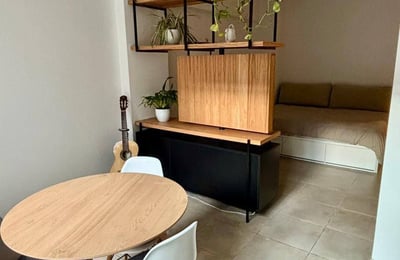 Alquiler de un estudio con patio, 50 m², Buenos Aires, Belgrano, Argentina